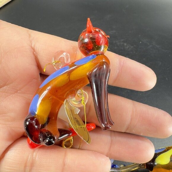 2014 Bradford Exchange Bracelet Playful And Frisky Glass Fabulous Felines W Tag - Picture 6 of 16